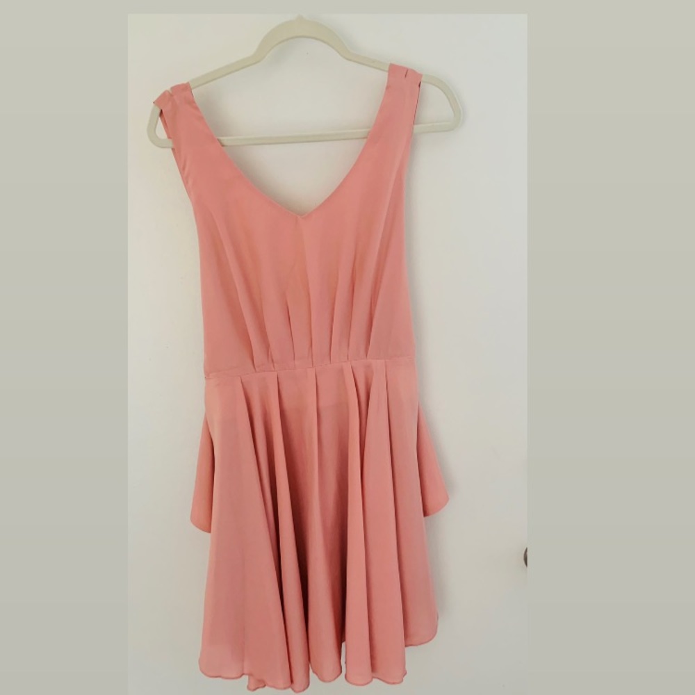 Spring time Peach dress